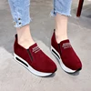 Fashion Shoes Woman Sneakers Spring Autumn Women Pu Flat Thick Bottom Shoes Slip on Boots Casual Platform Increase Within Shoes ► Photo 2/6