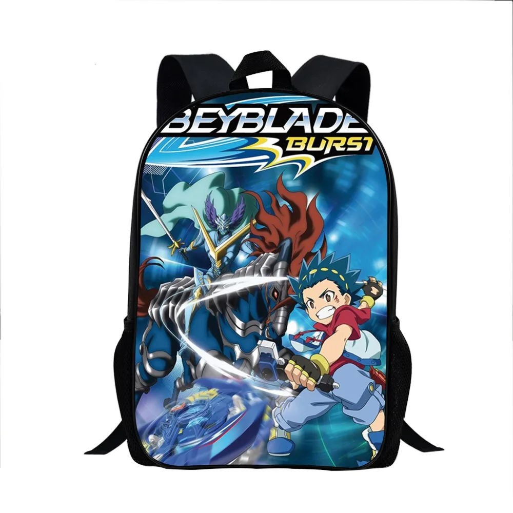 Рюкзак для студентов с 3D принтом из мультфильма Beyblade Burst, большие школьные сумки для девочек и мальчиков, детские рюкзаки