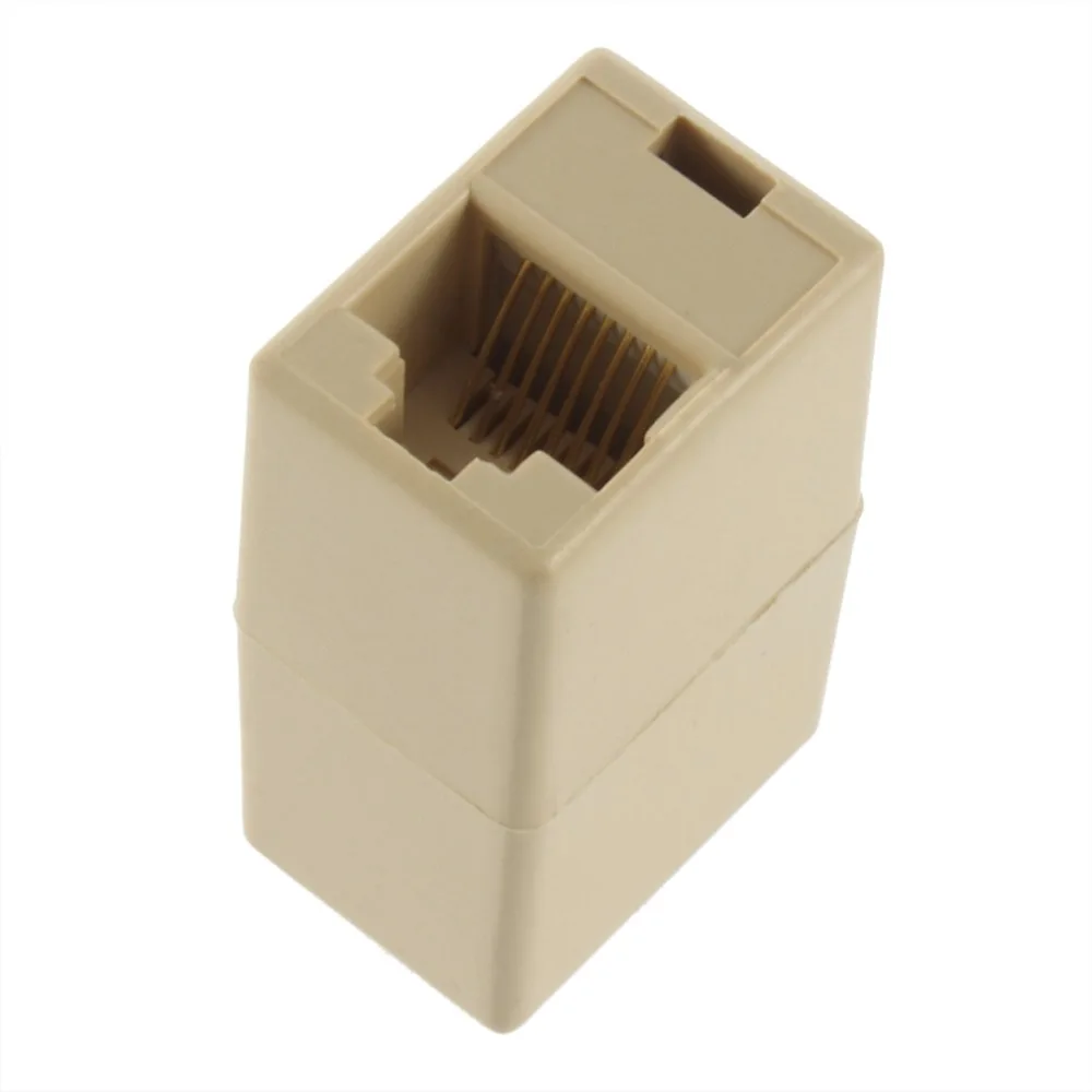 RJ45 CAT 5 5E Ethernet Lan Cable Joiner Coupler Connector Coupler Jointer Plug 5