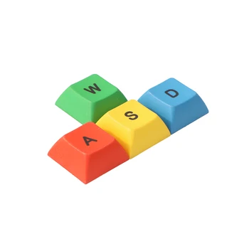 

DSA profile PBT RGBY ESC WASD Direction Arrow key cap mechanical keyboard dye sublimation keycaps