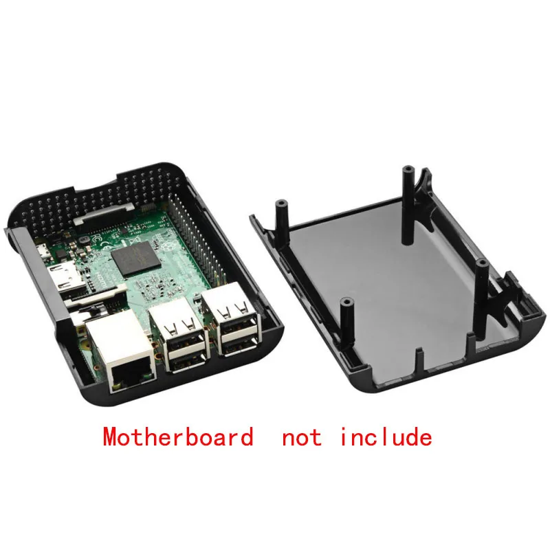 1 комплект ABS чехол для Raspberry Pi 2 Модель B Raspberry Pi 3 Model B DIY комплект для сборки 22