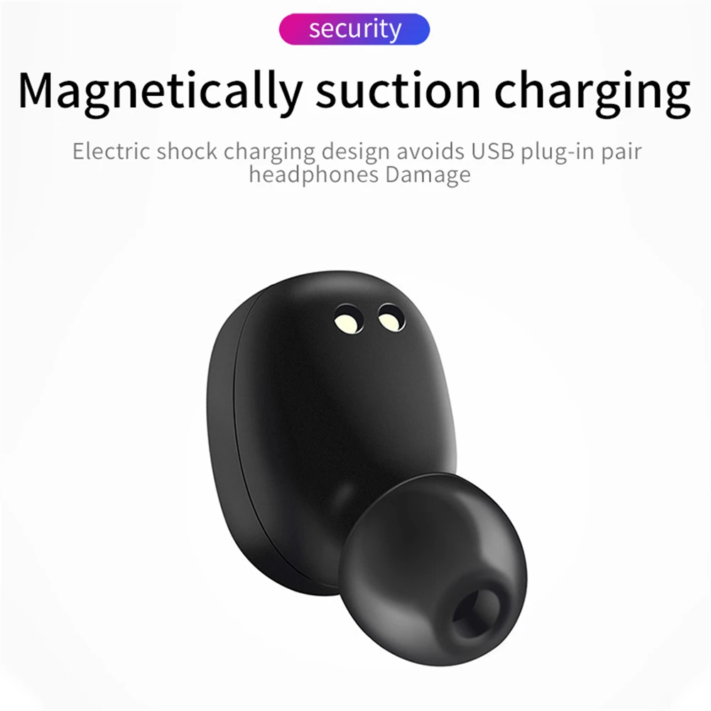 Waterproof Sports Earbuds Wireless Mini Headset Bluetooth Stereo Earpieces In Ear With Charging Case For Samsung iPhone Huawei