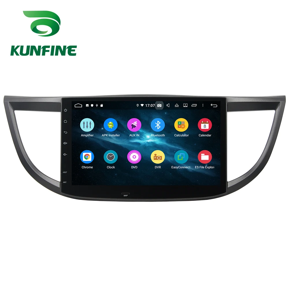 Android 9,0, четыре ядра, 4 Гб ОЗУ, 64 Гб ПЗУ, автомобильный DVD, gps навигация, мультимедийный плеер, автомобильный стерео для HONDA CRV 2012 2013