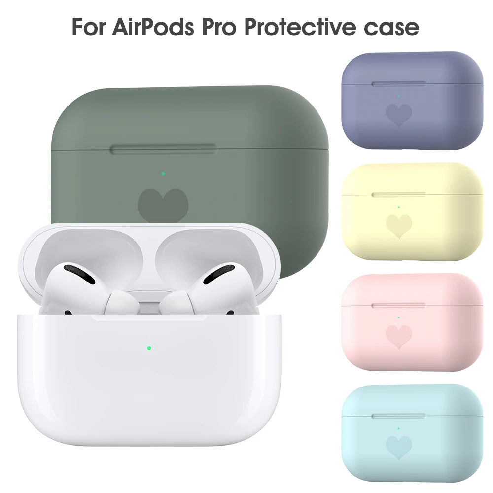 Для Apple Airpods Pro силиконовый чехол для наушников для Airpods Pro Мягкий чехол Чехол для влюбленных чехол для Airpods 3 чехол для гарнитуры