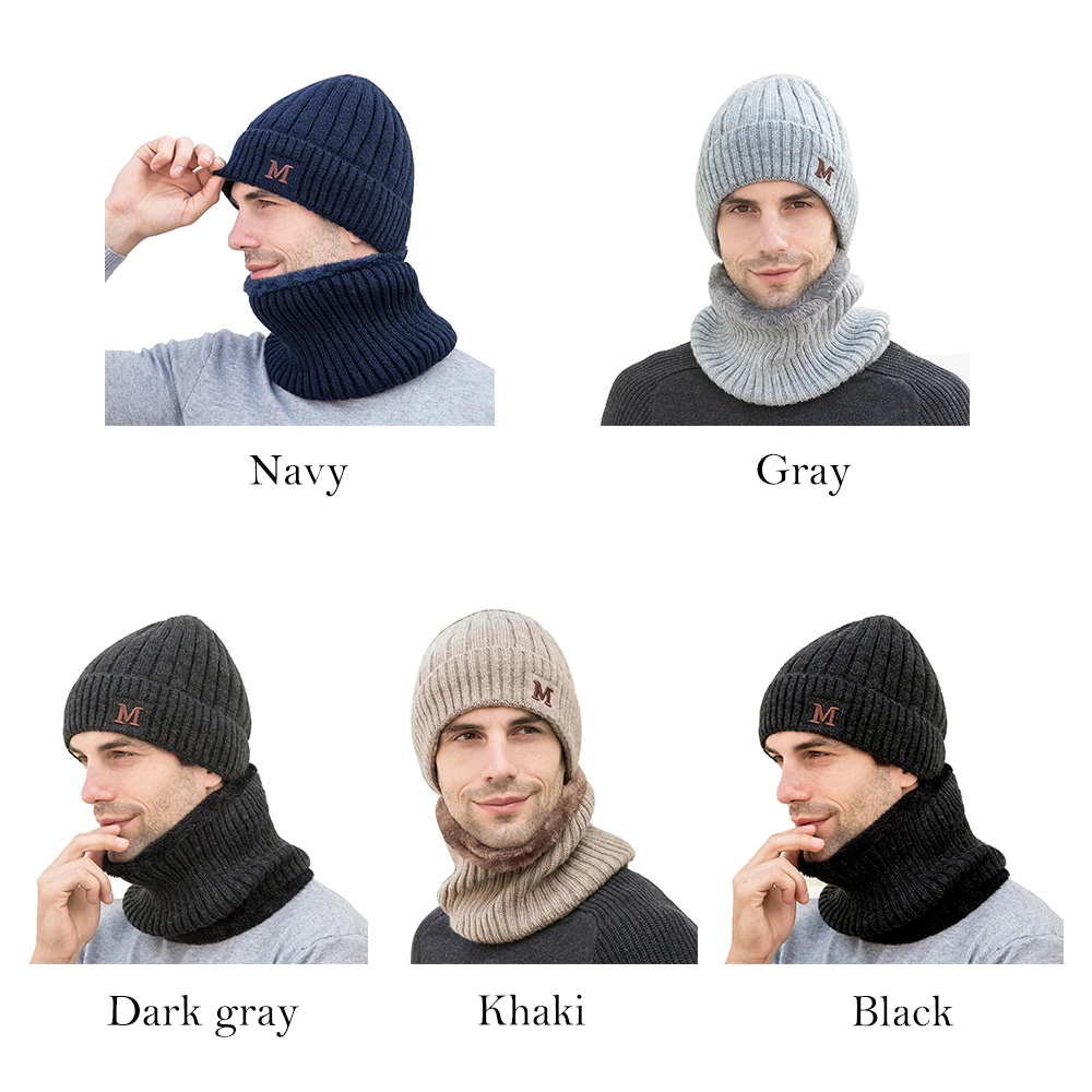 HEFLASHOR зимняя шапка Skullies Beanies шапки зимние шапочки для мужчин и женщин шерстяной шарф шапки Балаклава маска Gorras капот вязаная шапка