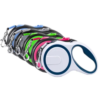 

Dog Leash Roulette Walking Automatic Retractable Dogs Chain High Quality ABS Webbing For Cat Tape Measure Leash For Bulldog 8M