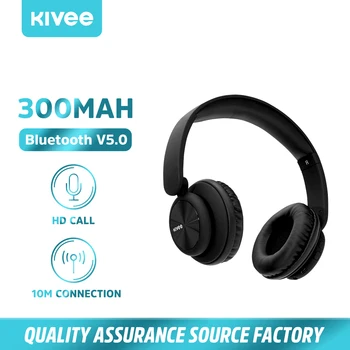 

KIVEE Fashion V5.0 Bluetooth Headphones Wireless Headset Gamer Multifunction Earphone For iPhone Xiaomi Huawei oppo Samsung