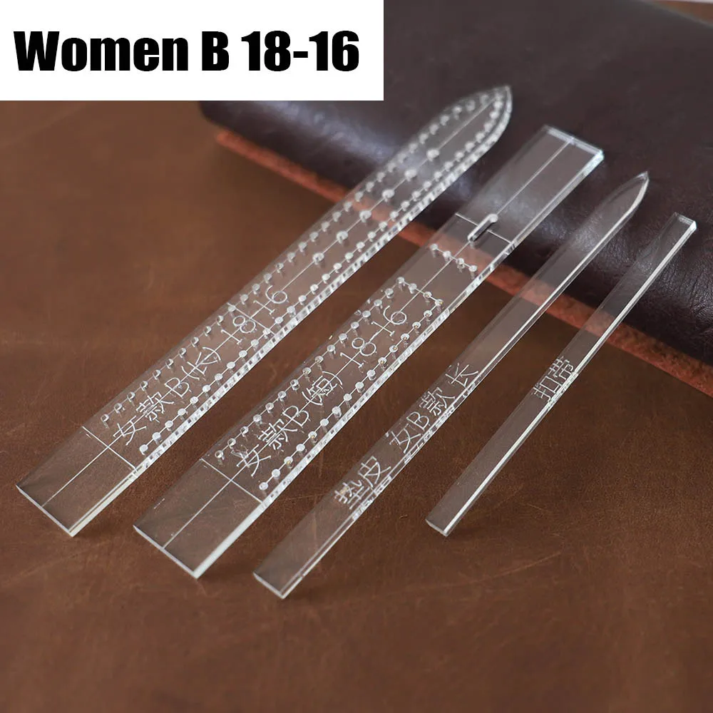Leather Craft Transparent Acrylic Watch Strap Template - DIY Supplies