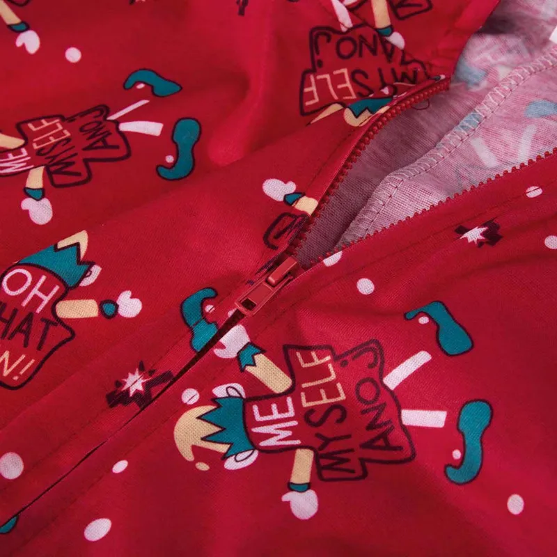 Одинаковая одежда для всей семьи Одежда для мамы и ребенка свитер с длинными рукавами и принтом+ штаны семейный Рождественский пижамный комплект из 2 предметов