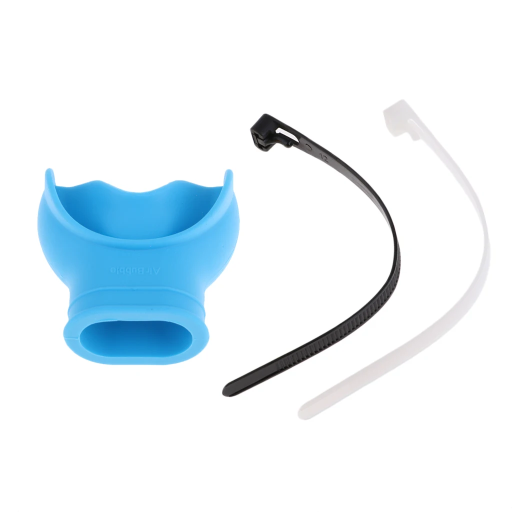 Diving Regulator Tube Bite Underwater Snorkel Scuba Silicone Mouthpiece Accessories