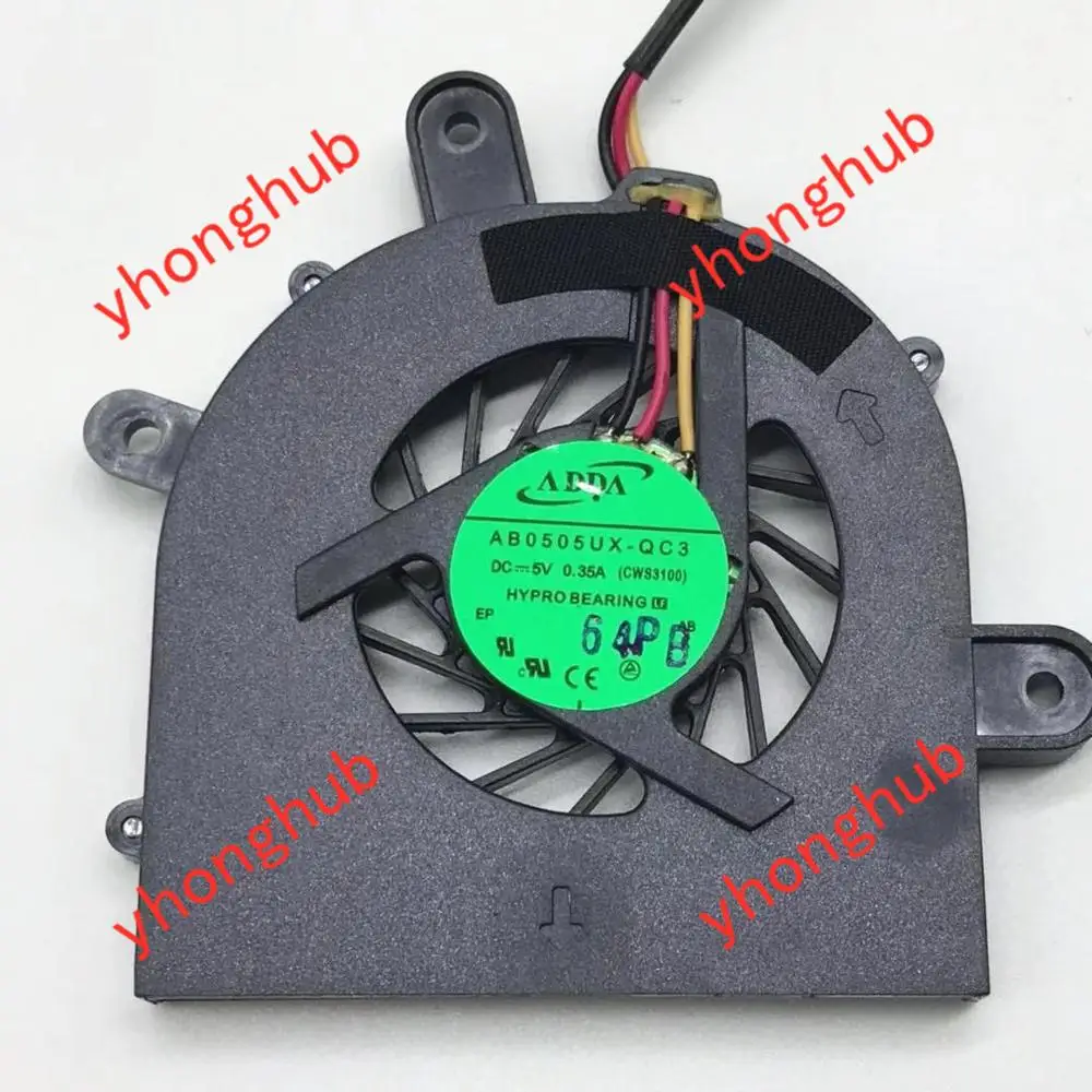 Серверный вентилятор ADDA AB0505UX QC3 CWS3100 DC 5V 0.35A|blower fan|server fan5v 40mm fan |