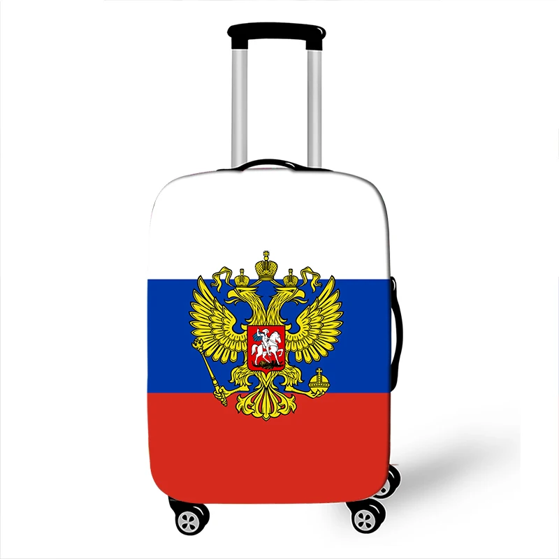 PXTGQ53 Принт национального флага, Чехол для багажа, эластичный чехол для костюма, защитный чехол, защита от пыли, чехол для багажа на колесиках - Цвет: PXTGQ53