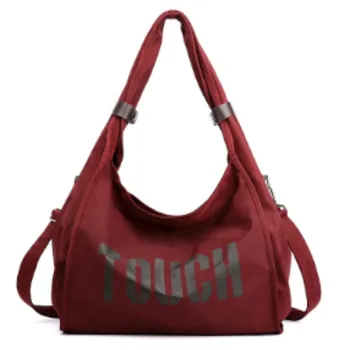 

Big Shoulder Bag The Large Capacity Nylon Waterproof Leisure or Travel Bag for Women Lightweight Practical New 2020 Package