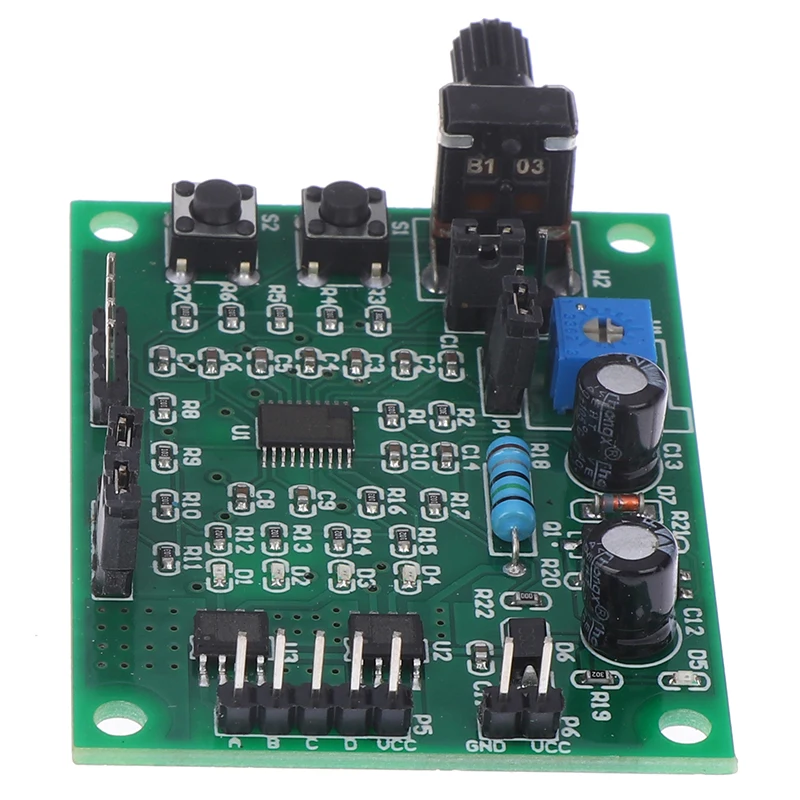 Практичный DC 5 V-12 V 2-фазный 4-проводной микро-шаговый двигатель мотор драйвер мини 4-фазный 5-проводной Шаговый двигатель Скорость модуль контроллера доска
