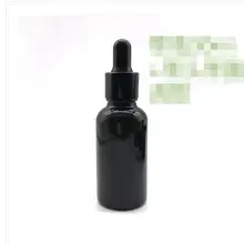 100 шт 30 мл черная капельница стеклянная бутылка эфирного масла защищает светильник