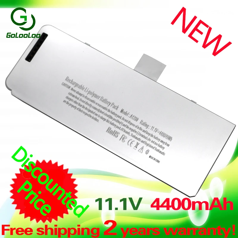 Golooloo 49Wh 11 1 V для Apple аккумулятор MacBook 13 &quotдля 13&quot алюминиевый корпус серии (2008