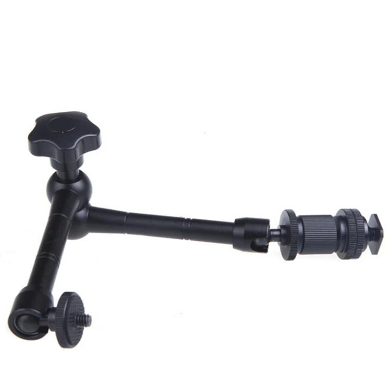 11 Inches Adjustable Magic Articulated Arm for Mounting HDMI Monitor LED Light LCD Video Camera Flash Camera DSLR