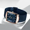 REWARD Ultra-thin Square Quartz Watch Men Watches relogio masculino Top Luxury Wrist Watches Steel Waterproof Male Clock ► Photo 2/6