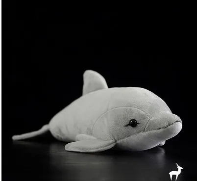 Dolphin 40cm 38 см Hammerhead плюшевая игрушка «Акула» чучело океанское животное плюшевые мягкие игрушки для детей подарок на день рождения - Цвет: Dolphin 40cm