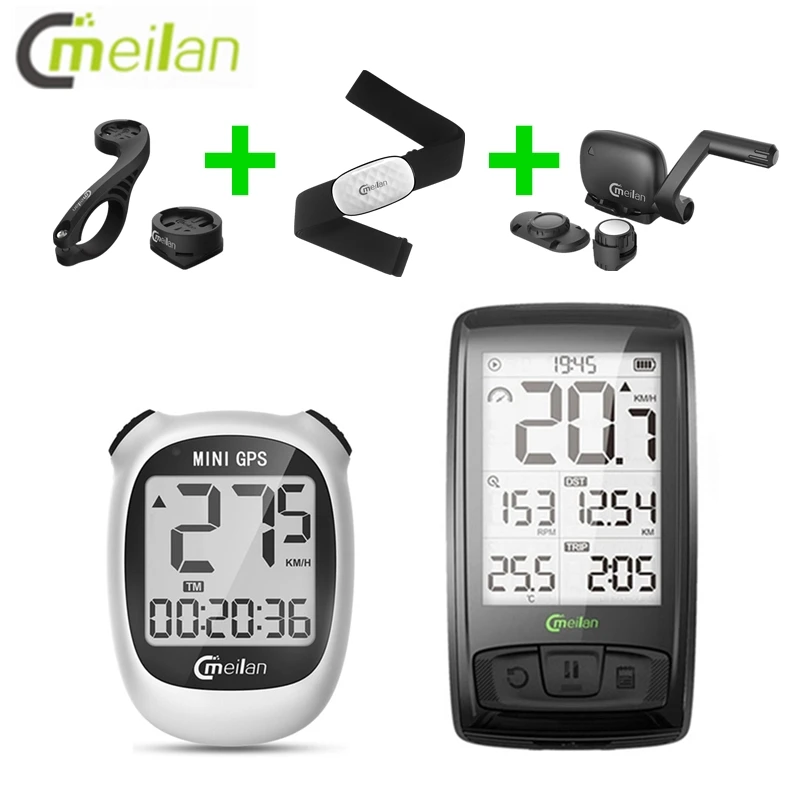 Meilan M3 мини gps велосипедный компьютер беспроводной Велосипедный компьютер велосипедный спидометр и Одометр Водонепроницаемый компьютер с ЖК-дисплеем