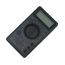 Dt832 ac/dc tensão multímetro ampere medidor de teste ac atual digital handheld