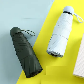 

Mini Pocket UV Umbrella Small Women Rain Umbrellas Waterproof Folding Sun Parasol Umbrella Convenient Travel Parapluie Kid @B04