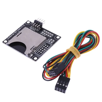 

3D Printer External Sd Card Slot Module Independent External Module With Connecting Cable Line 3D Printer Parts Accessorie