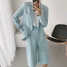 Aliexpress - 2021 Women Korean Fashion Candy Colors Office Blazer Solid Colors Single Breasted Casual Commute Blazer Suit Simple Work Wear