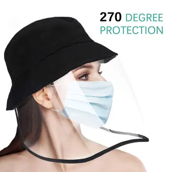 

Sunscreen Fisherman's Hat Protective Hood Cover Face Mask Dustproof Outdoor Isolation Anti-fog Cap