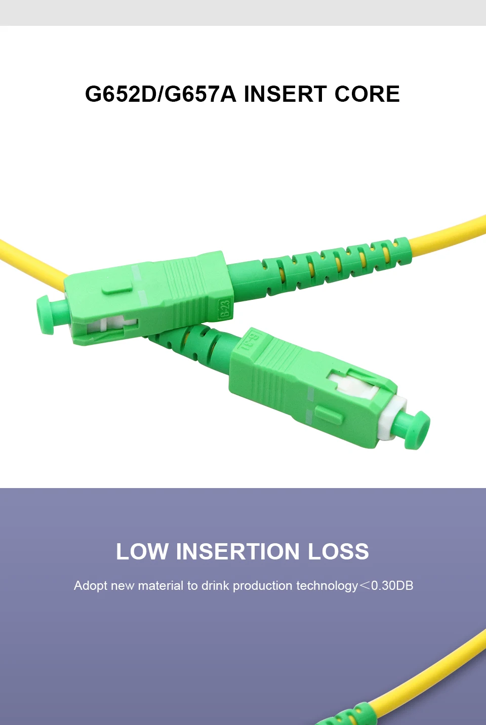 Cabo de Ligação em Ponte Cabo de Remendo Apc para sc Pces 2.0 - 3.0mm Modo Simples Ftth Fibra Óptica 15 20 30m 5 sc Apc Pvc 6 pvc 2.0 3.0mm modo simples ftth fibra