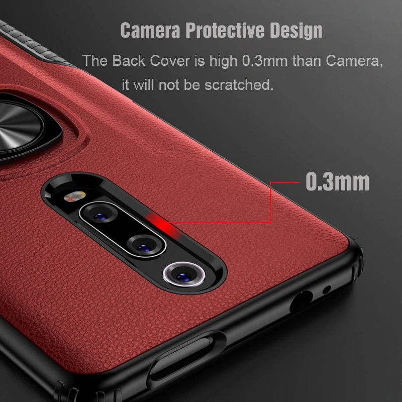 Противоударный чехол с кольцом для Xiaomi mi 9T Pro mi 9T 9 8 6 SE mi 9 mi 8 A2, чехол с подставкой и держателем, задняя крышка на Xiaomi mi 9 T, чехол Xiao