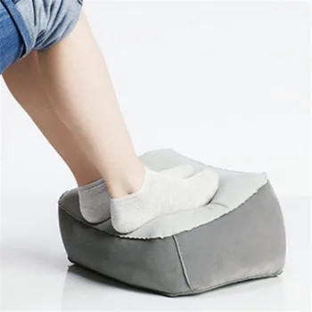 

Soft PVC Inflatable Foot Leg Pillow Footrest Pillow Cushion Air Travel Office Home Leg Up Relaxing Feet Tool Dropshipping 20#54