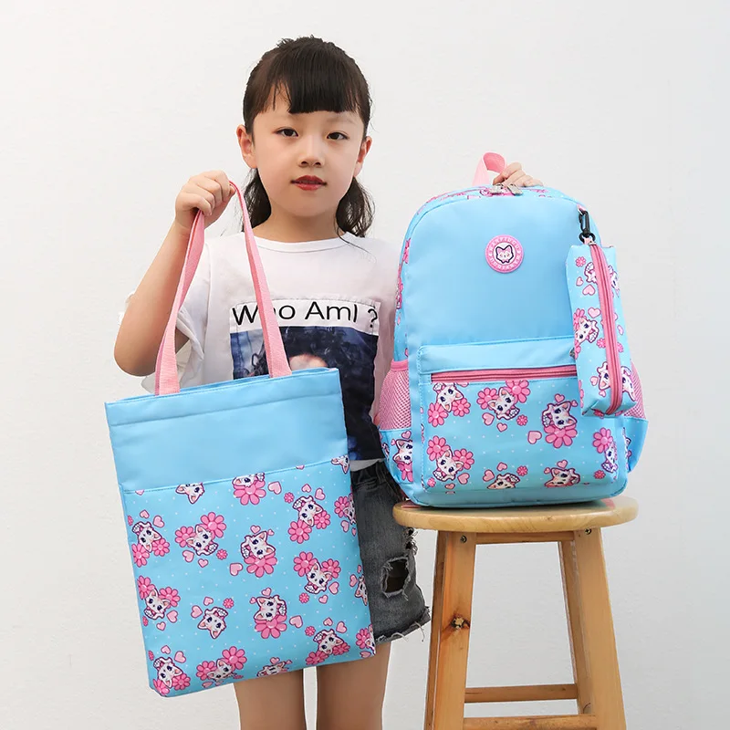 

School Bag Women's Young STUDENT'S 1-3-6 Grade Campus Backpack Korean-style Cute Princess Burden Relieving Large Capacity Backpa