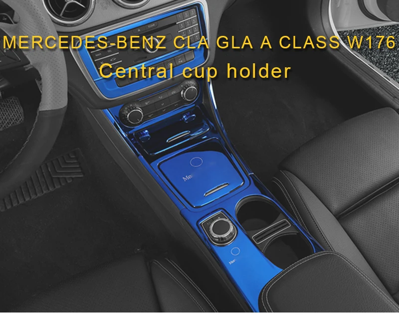 Gelinsi для Mercedes benz A class GLA CLA w176 авто подстаканник рамка накладка наклейка аксессуары