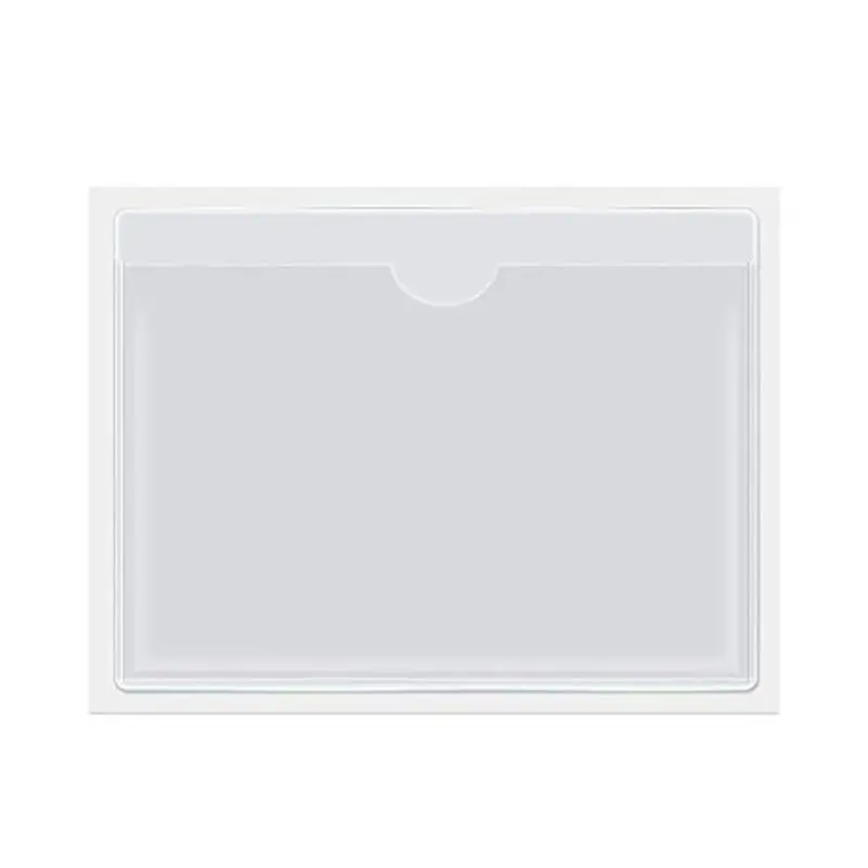 Universal Clear Square Car Parking Permit Holder For Windscreen 100mm x 100mm UK 