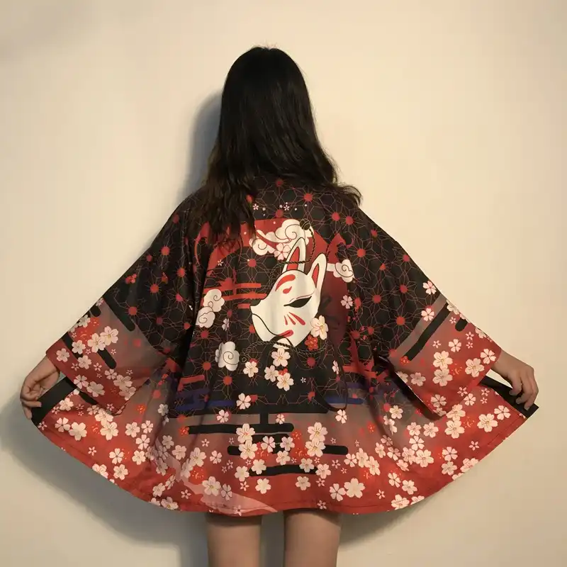 kimono japonês feminino