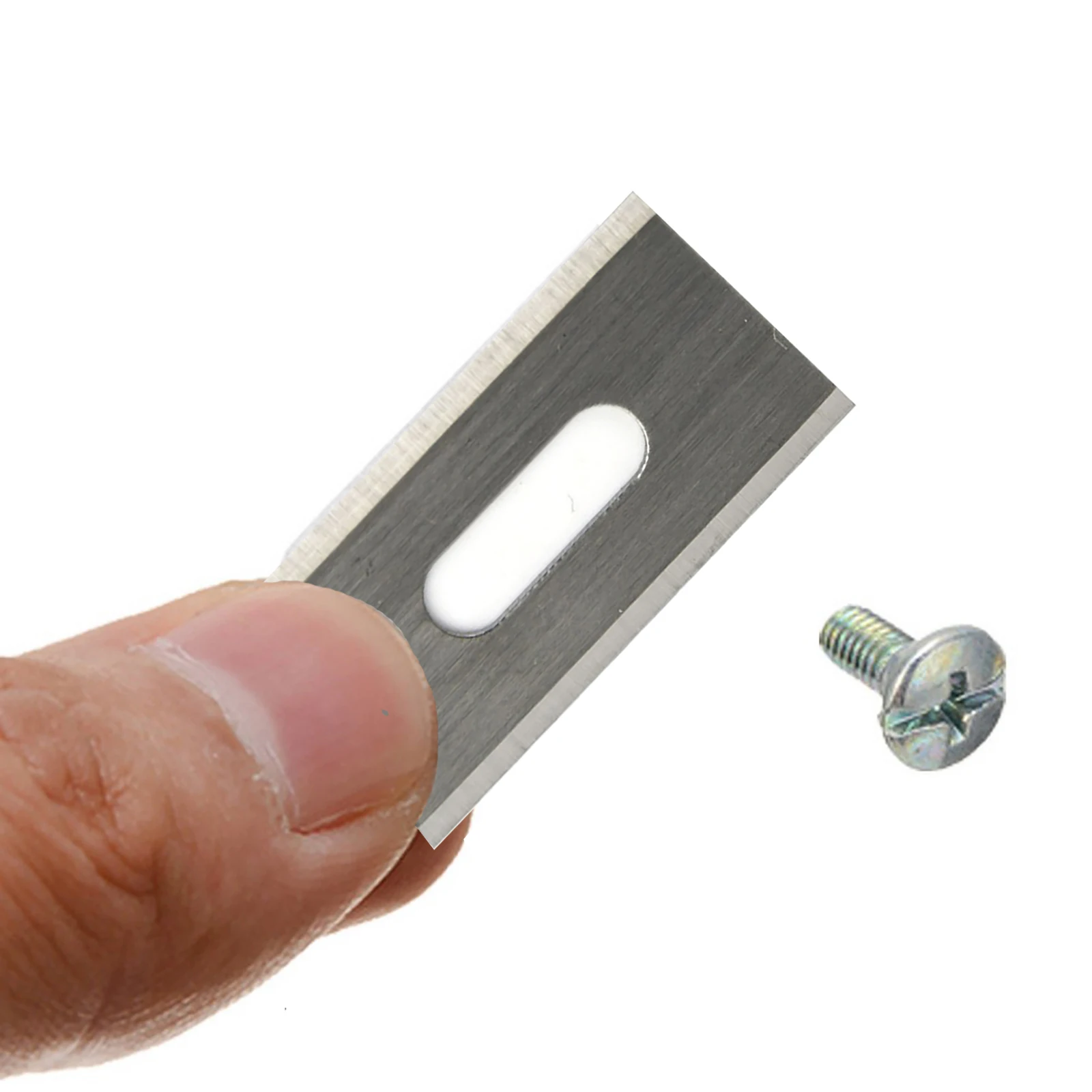 Description Picture 4 of item30pcs Lawn Mower Blade Grass Trimmer Replacement Cutter Piece for Husqvarna Automower Garden Robotic Lawnmower Tools