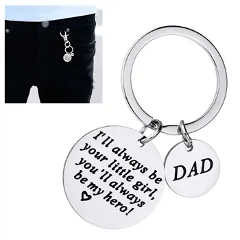 

Christmas Practical Keychain Gift Father Day Key Rings Stainless Steel Kids Children Outdoor Sports For Dad Mom Thanksgiving