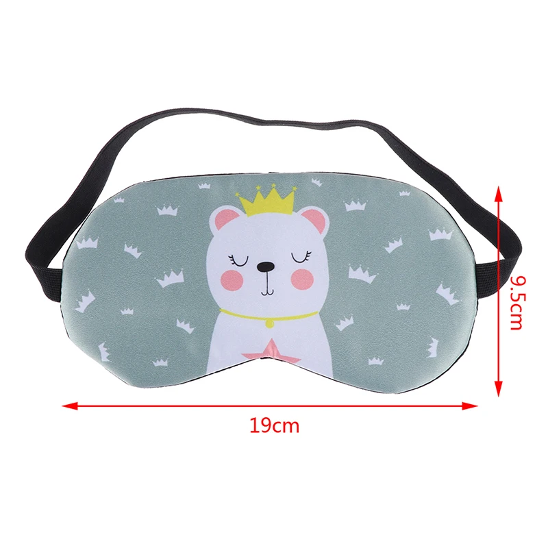 Креативный, милый, мультяшный, хлопковый, 1 шт., для путешествий, для глаз, для отдыха, для сна, повязка на глаза, маска для глаз, маска для сна, повязка на глаза