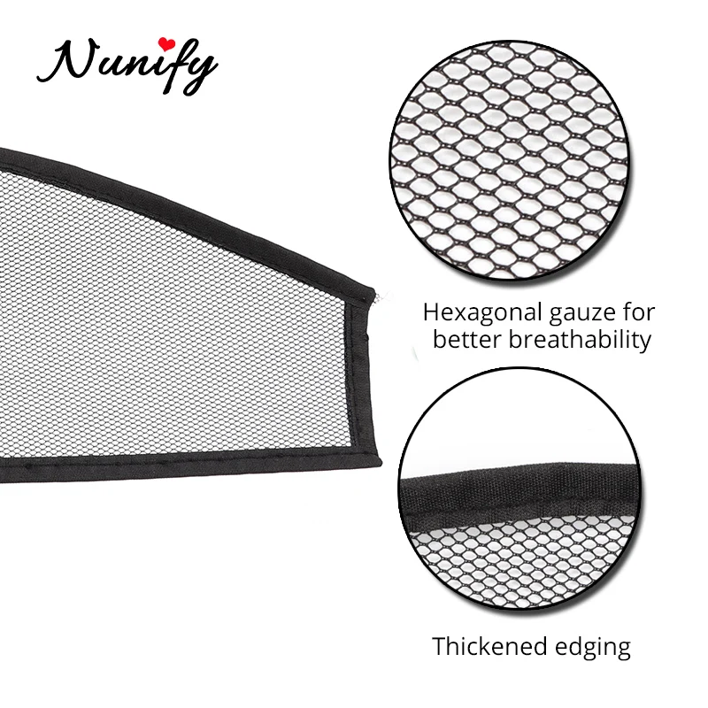 Hair Net Invisible Hairnet For Hair Chrysanthemum Clip Lace Wig Cap Base Swiss Net For Making Lace Wig Women Girls
