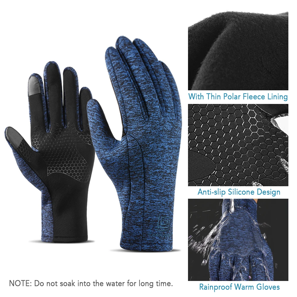 

Fashion Gloves mobile smartphone Gloves driving screen Winter Warm Gloves with Warm Lining for men women winter warm gloves