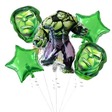 Мстители Халк воздушный шар Халк Супермен Бэтмен Капитан Америка фольга гелий воздушный шар День рождения воздушные шары для украшения игрушки