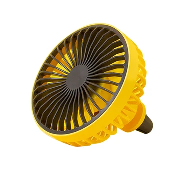 

Car Fan Portable Car Fan Air Vent Mount 3 Speed USB Cooling Fans With Wire Control Switch Light USB Cable 360 Degree Rotation