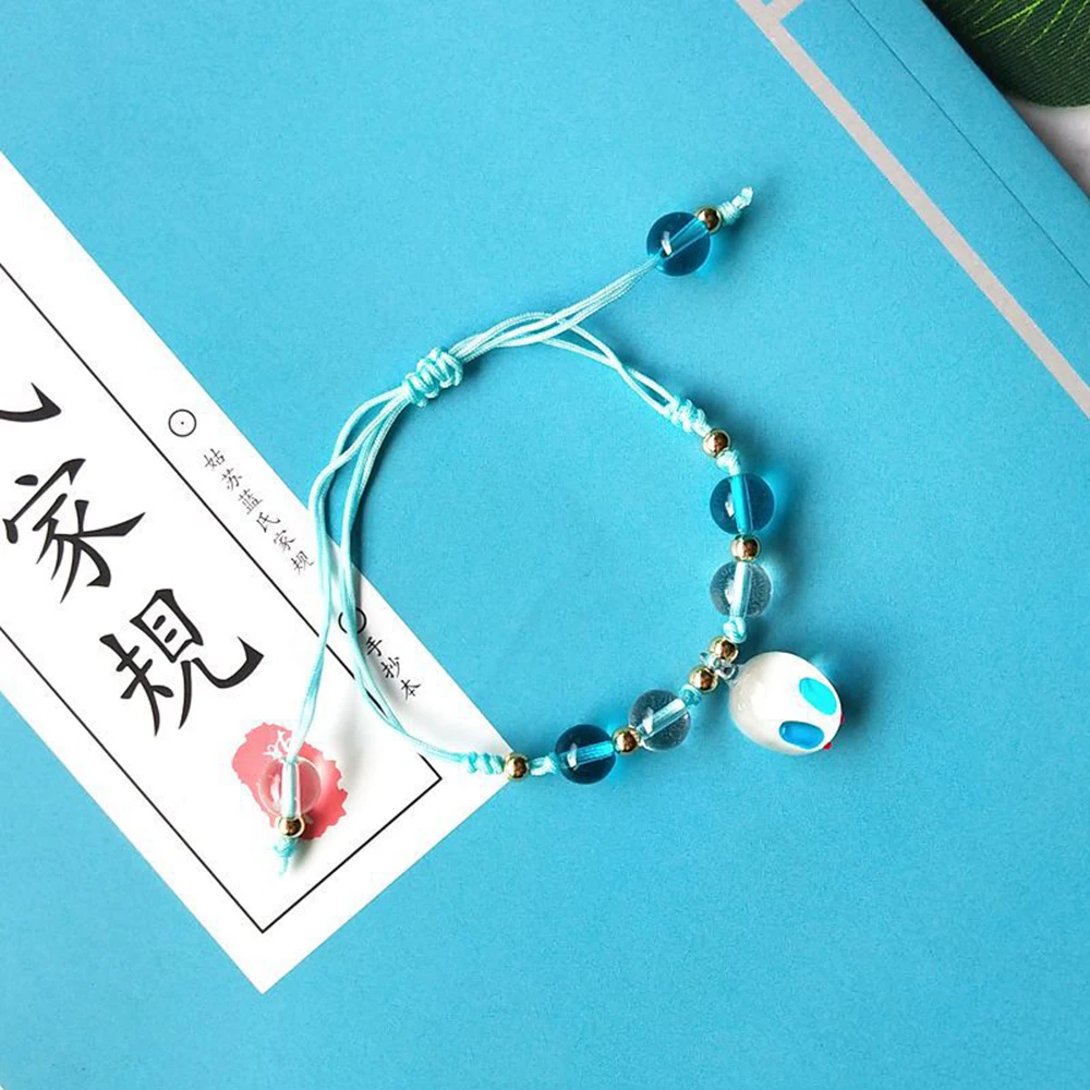 Mo Dao Zu Shi Handmade Beads Bracelet Jewelry Accessories Chen Qing Ling Bracelet Wei Wuxian Gold Beads Bracelets DIY Toys Hot