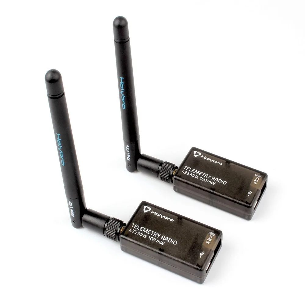 

HolyBro 433 mhz 915 mhz 100 mW 500 mw Transceiver Radio Telemetry Set V3 for PIXHawk 4 Flight Controller APM2.6