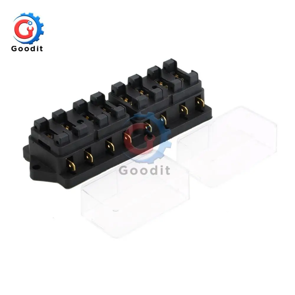 Fulseholder Mini 8 Way Blade держатель предохранителя ящик аудио Электроника часть 12 В