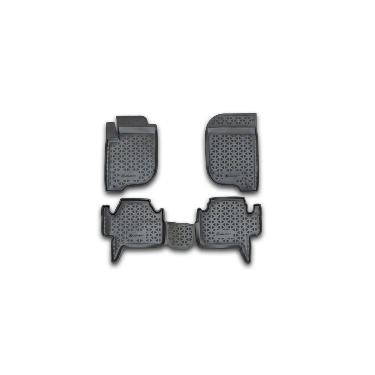 Коврики в салон mitsubishi pajero sport, 2008-2012 4 шт.(полиуретан