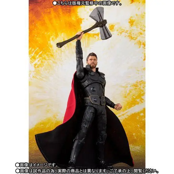 Аниме Garage Kit Mobile Soul Limited СВЧ Мстители 3 неограниченная война модель Тора украшения в коробке