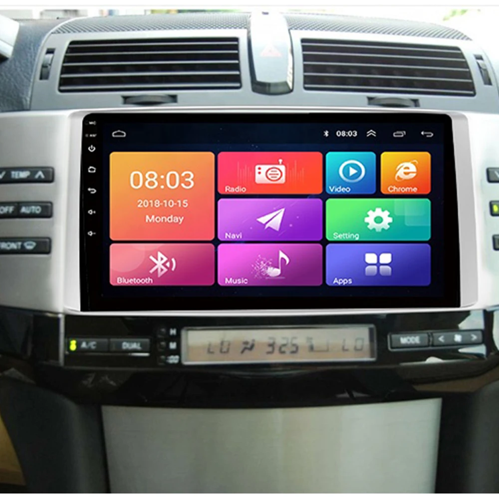 Car Multimedia Player Stereo GPS DVD Radio Navigation NAVI Android Screen Monitor for Toyota Mark X Reiz X120 2004~2009