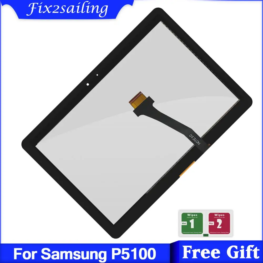 Для Samsung Galaxy Tab 2 P5100 P5110 N8000 N8010 сенсорный экран дигитайзер панель Сенсорное стекло объектива